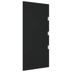 VIDAXL Panneaux Latéraux Pour Auvent De Porte 2 Pcs Noir Verre Trempé 10 VIDAXL Panneaux Latéraux Pour Auvent De Porte 2 Pcs Noir Verre Trempé -Konst Decor Magasin 6494a15d978556.02334574