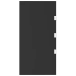 VIDAXL Panneaux Latéraux Pour Auvent De Porte 2 Pcs Noir Verre Trempé 11 VIDAXL Panneaux Latéraux Pour Auvent De Porte 2 Pcs Noir Verre Trempé -Konst Decor Magasin 6494a15da05ab9.65700714