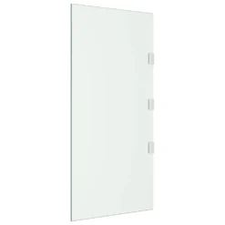 VIDAXL Panneau D'auvent De Porte Transparent 50x100 Cm Verre Trempé