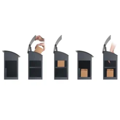 Perel Boîte Aux Colis Malmo Gris Foncé 13 Perel Boîte Aux Colis Malmo Gris Foncé -Konst Decor Magasin 6494a165d65df0.31210965