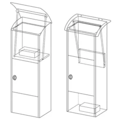 Perel Boîte Aux Colis Helsinki Gris Foncé 9 Perel Boîte Aux Colis Helsinki Gris Foncé -Konst Decor Magasin 6494a1664e7252.74740237