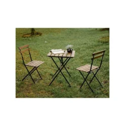 Kit Mobilier De Jardin Table+ 2 Chaises Pilante Kz Garden Bois Et Acier Jardin Terrasse 5 Kit Mobilier De Jardin Table+ 2 Chaises Pilante Kz Garden Bois Et Acier Jardin Terrasse -Konst Decor Magasin 6494a8796b8116.66501777