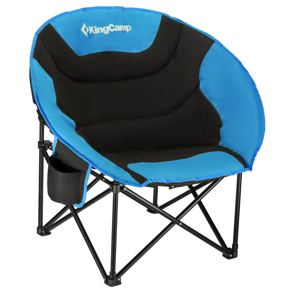 Fauteuil De Camping - Kingcamp - Forme Lune - 70 X 84 X 80 Cm 1 Fauteuil De Camping - Kingcamp - Forme Lune - 70 X 84 X 80 Cm