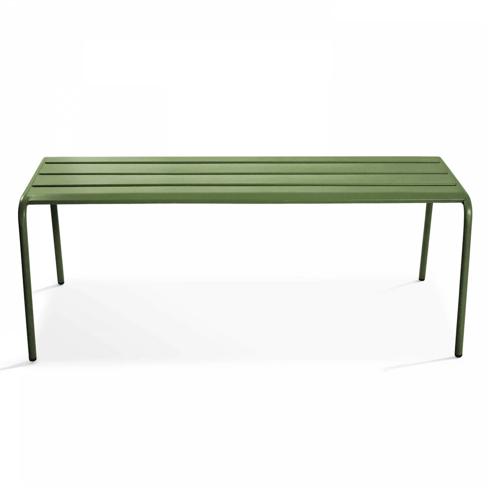 Banc De Jardin En Acier Vert Cactus 2 Banc De Jardin En Acier Vert Cactus – Image 2
