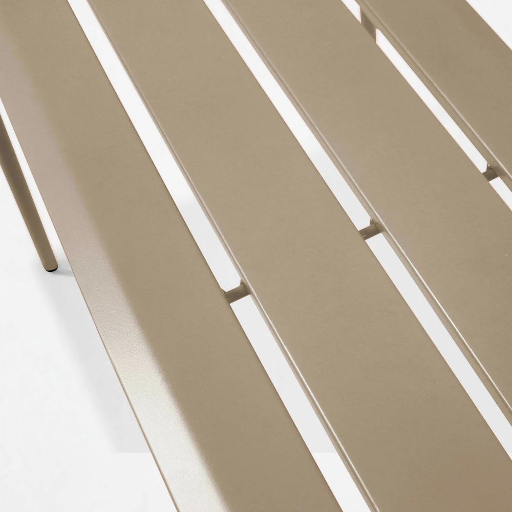 Banc De Jardin En Acier Taupe 5 Banc De Jardin En Acier Taupe – Image 5