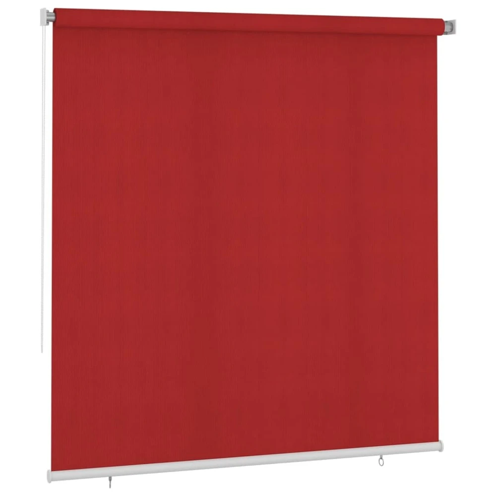 VIDAXL Store Roulant D'extérieur 220x230 Cm Rouge 1 VIDAXL Store Roulant D'extérieur 220x230 Cm Rouge