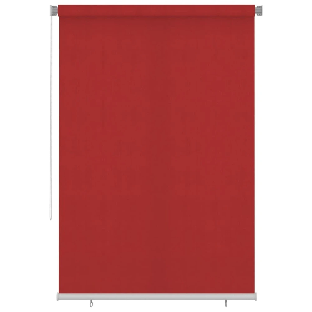 VIDAXL Store Roulant D'extérieur 160x230 Cm Rouge Pehd 1 VIDAXL Store Roulant D'extérieur 160x230 Cm Rouge Pehd