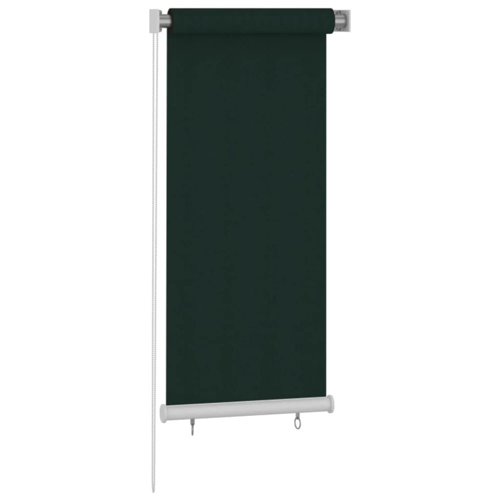 VIDAXL Store Roulant D'extérieur 60x140 Cm Vert Foncé Pehd 2 VIDAXL Store Roulant D'extérieur 60x140 Cm Vert Foncé Pehd – Image 2