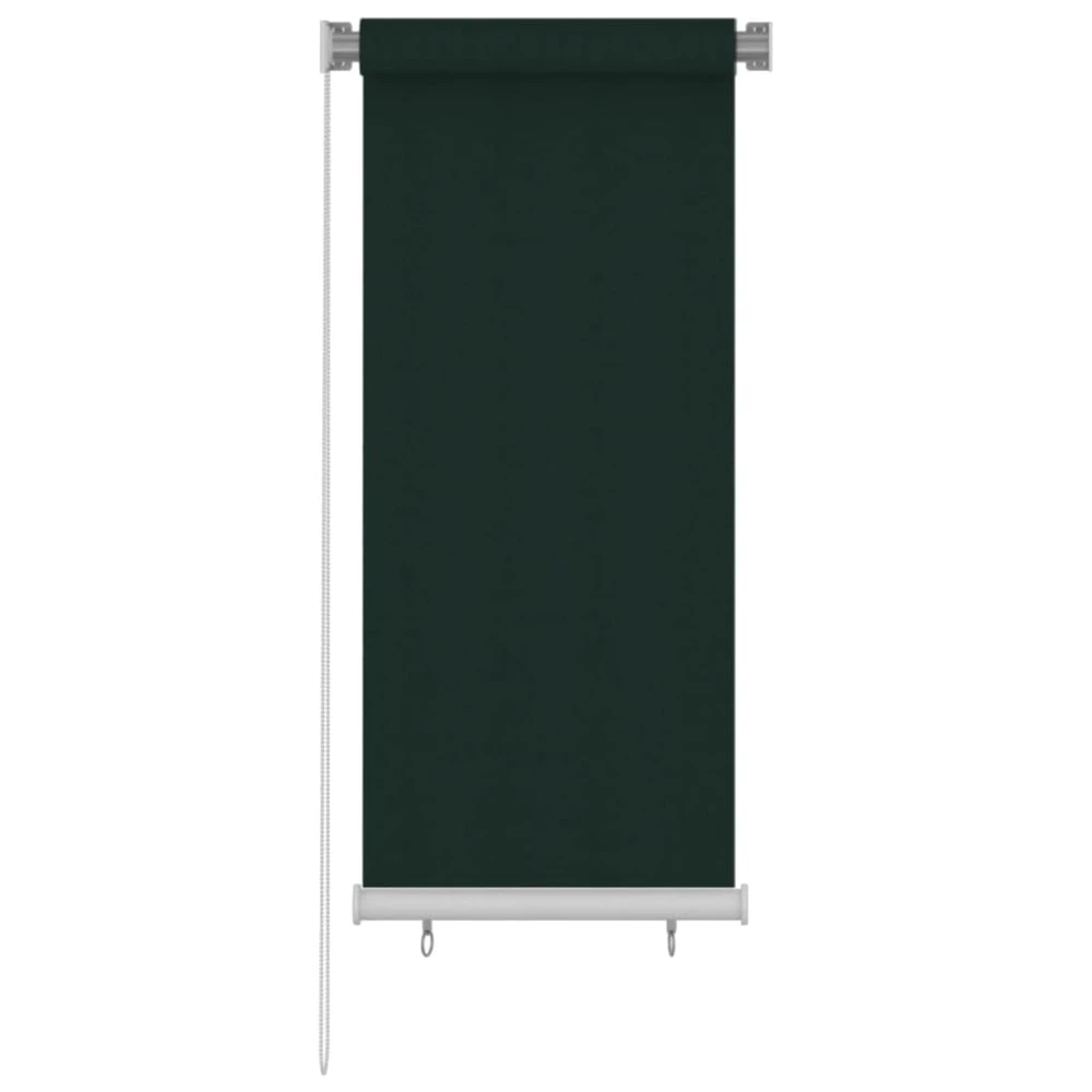 VIDAXL Store Roulant D'extérieur 60x140 Cm Vert Foncé Pehd 1 VIDAXL Store Roulant D'extérieur 60x140 Cm Vert Foncé Pehd