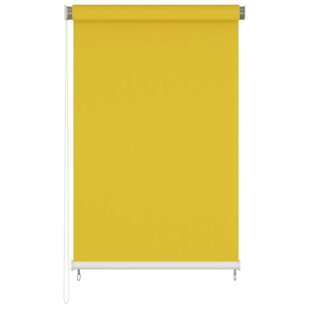 VIDAXL Store Roulant D'extérieur 140x230 Cm Jaune 2 VIDAXL Store Roulant D'extérieur 140x230 Cm Jaune – Image 2