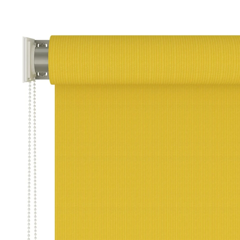 VIDAXL Store Roulant D'extérieur 140x230 Cm Jaune 3 VIDAXL Store Roulant D'extérieur 140x230 Cm Jaune – Image 3