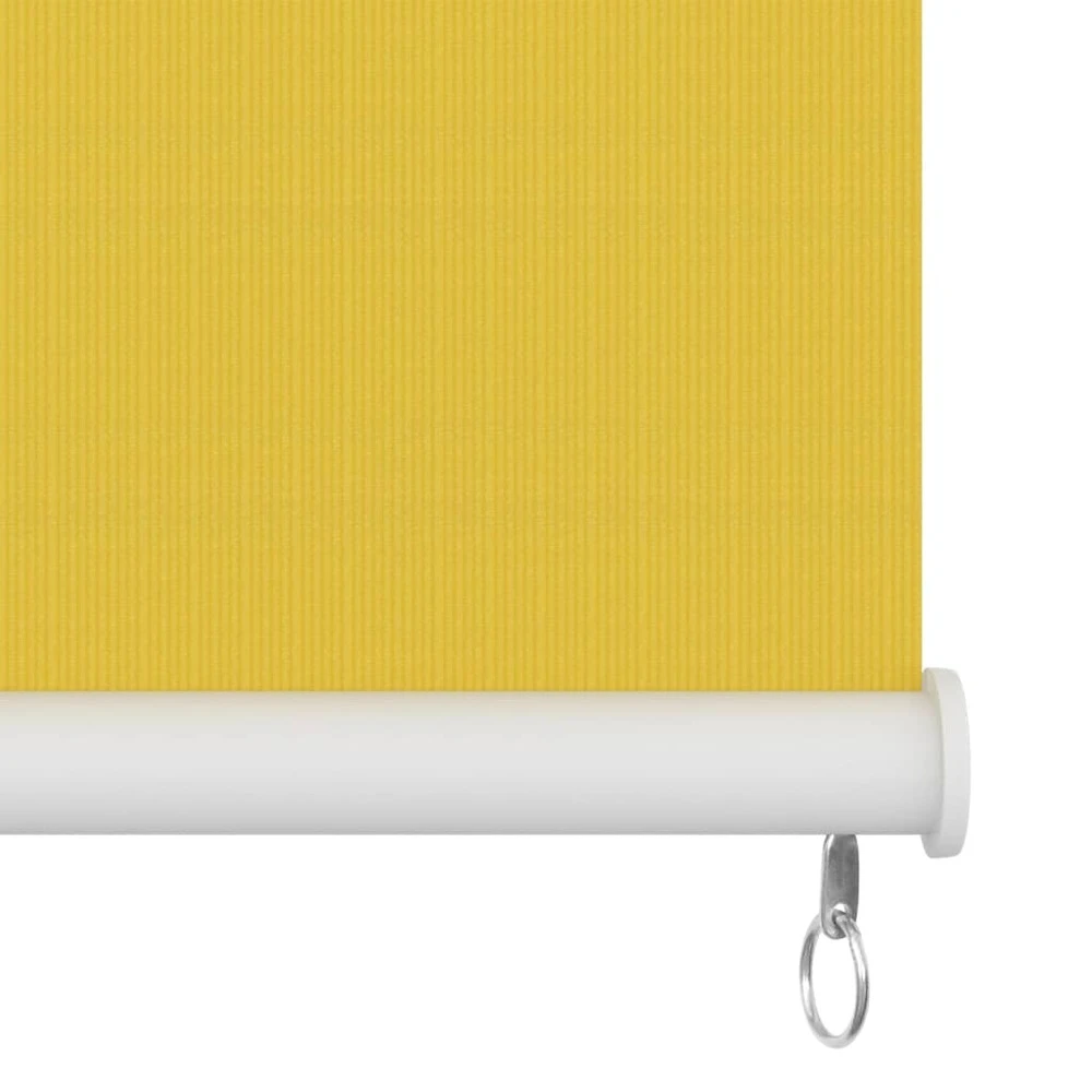 VIDAXL Store Roulant D'extérieur 140x230 Cm Jaune 4 VIDAXL Store Roulant D'extérieur 140x230 Cm Jaune – Image 4