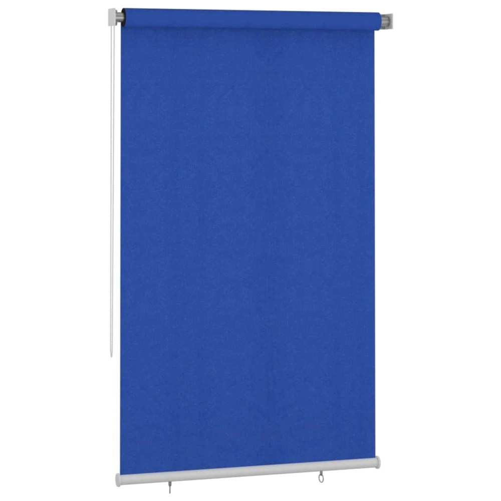 VIDAXL Store Roulant D'extérieur 140x230 Cm Bleu Pehd 1 VIDAXL Store Roulant D'extérieur 140x230 Cm Bleu Pehd