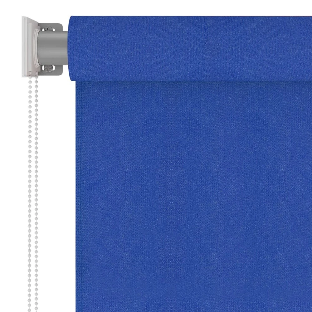 VIDAXL Store Roulant D'extérieur 180x230 Cm Bleu Pehd 4 VIDAXL Store Roulant D'extérieur 180x230 Cm Bleu Pehd – Image 4
