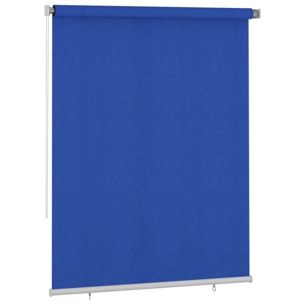 VIDAXL Store Roulant D'extérieur 180x230 Cm Bleu Pehd 2 VIDAXL Store Roulant D'extérieur 180x230 Cm Bleu Pehd – Image 2