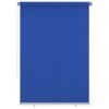 VIDAXL Store Roulant D'extérieur 160x230 Cm Bleu Pehd