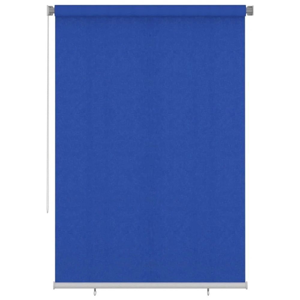VIDAXL Store Roulant D'extérieur 160x230 Cm Bleu Pehd 1 VIDAXL Store Roulant D'extérieur 160x230 Cm Bleu Pehd