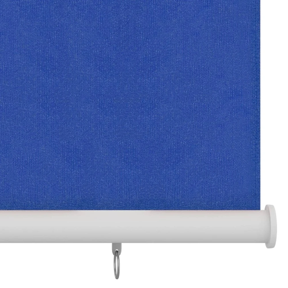 VIDAXL Store Roulant D'extérieur 180x140 Cm Bleu Pehd 4 VIDAXL Store Roulant D'extérieur 180x140 Cm Bleu Pehd – Image 4