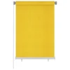 VIDAXL Store Roulant D'extérieur 100x140 Cm Jaune Pehd