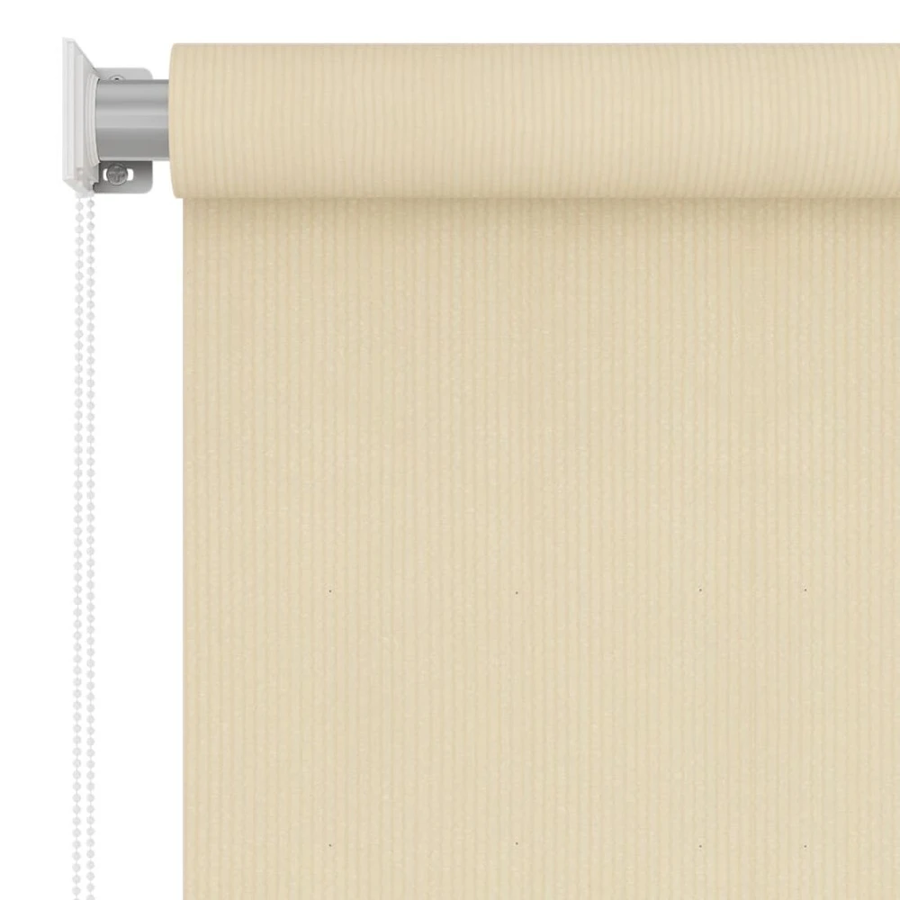 VIDAXL Store Roulant D'extérieur Crème 60x140 Cm Pehd 5 VIDAXL Store Roulant D'extérieur Crème 60x140 Cm Pehd – Image 5