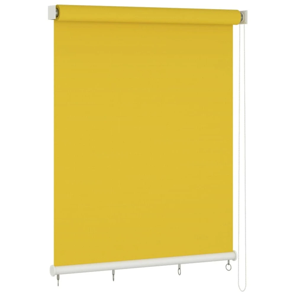 VIDAXL Store Roulant D'extérieur 220x140 Cm Jaune 1 VIDAXL Store Roulant D'extérieur 220x140 Cm Jaune