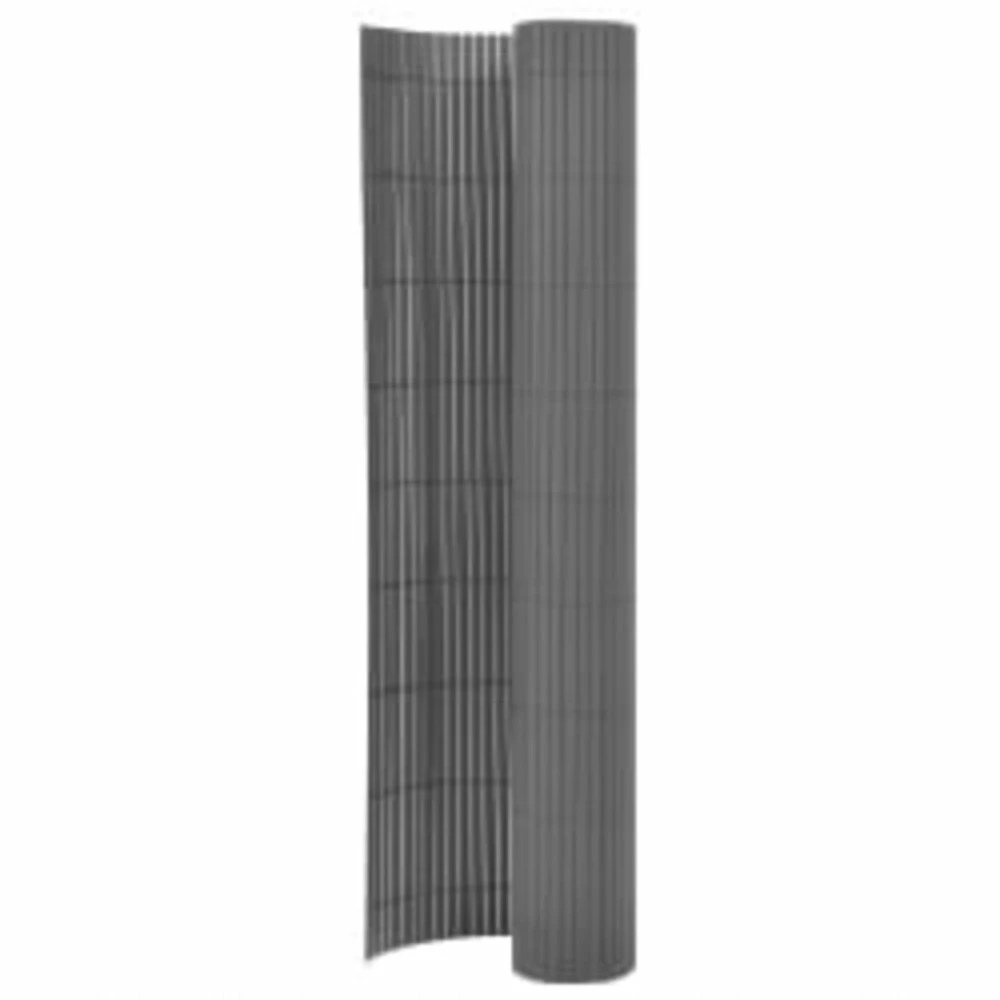 VIDAXL Clôture De Jardin Double Face 90x400 Cm Gris 1 VIDAXL Clôture De Jardin Double Face 90x400 Cm Gris