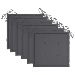 VIDAXL Chaises De Jardin Empilables Avec Coussins 6 Pcs Teck Solide 13 VIDAXL Chaises De Jardin Empilables Avec Coussins 6 Pcs Teck Solide -Konst Decor Magasin 6498f838e33051.26137806