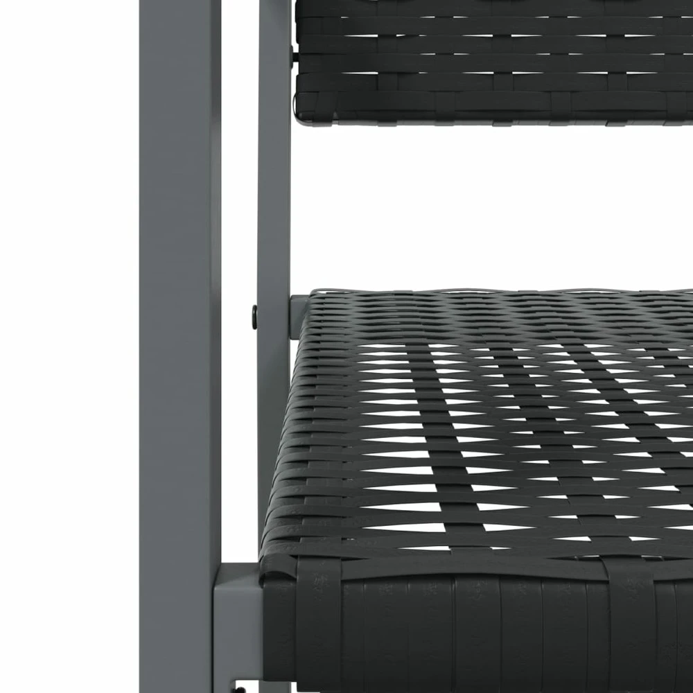 VIDAXL Ensemble à Manger De Jardin 3 Pcs Résine Tressée Acier 7 VIDAXL Ensemble à Manger De Jardin 3 Pcs Résine Tressée Acier – Image 7