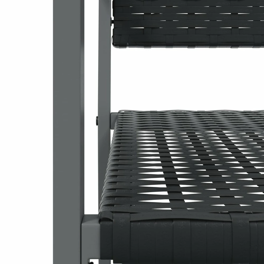 VIDAXL Ensemble à Manger De Jardin 5 Pcs Résine Tressée Acier 7 VIDAXL Ensemble à Manger De Jardin 5 Pcs Résine Tressée Acier – Image 7