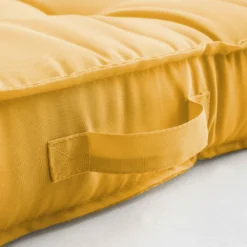 Coussin De Sol Ou D'assise Matelassé Polyester Jaune 120x80x12 Cm 5 Coussin De Sol Ou D'assise Matelassé Polyester Jaune 120x80x12 Cm -Konst Decor Magasin 690a1fba9743b0f4