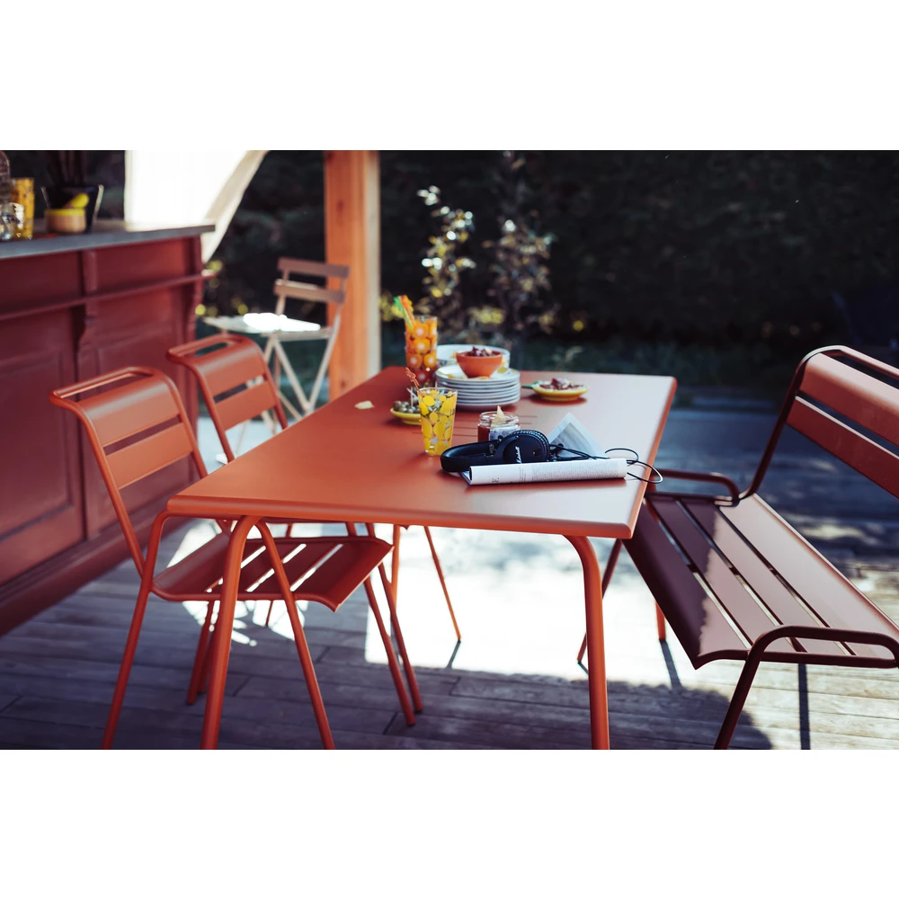 Fauteuil Bridge Monceau, Piment 2 Fauteuil Bridge Monceau, Piment – Image 2