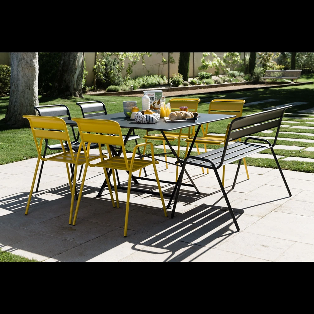 Fauteuil Bridge Monceau, Piment 4 Fauteuil Bridge Monceau, Piment – Image 4