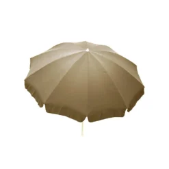 Parasol Monte Carlo En Toile Taupe - D180 Cm