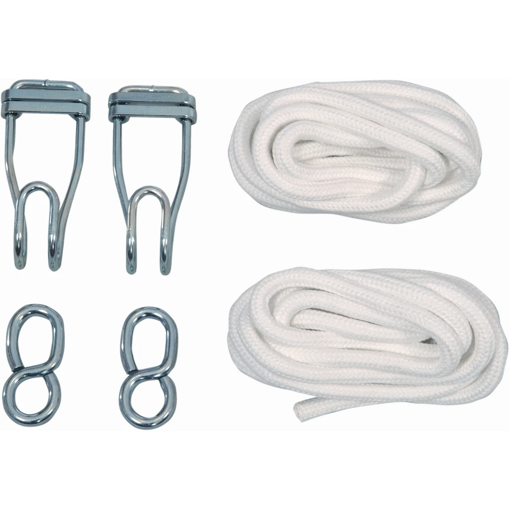 Support Métal - Rope Pro Kit De Fixation Pour Hamac 1 Support Métal - Rope Pro Kit De Fixation Pour Hamac