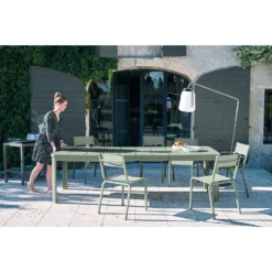 Pied De Lampe Déporté BALAD En Métal Vert Cactus - H.190 Cm -Konst Decor Magasin 797825 2039419