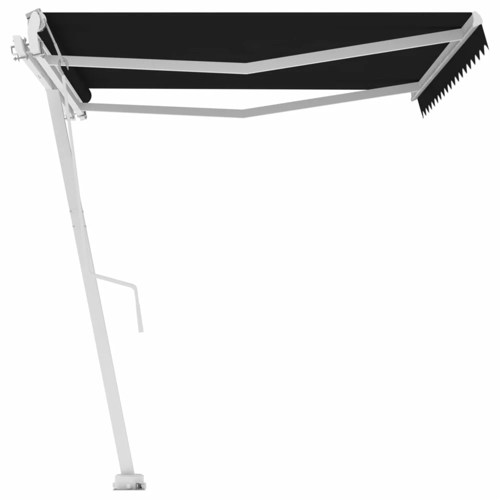 VIDAXL Auvent Automatique Sur Pied 400x300 Cm Anthracite 6 VIDAXL Auvent Automatique Sur Pied 400x300 Cm Anthracite – Image 6