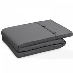 Lot De 2 Coussins Bain De Soleil Polyester Gris 186x53x5 Cm -Konst Decor Magasin 7f3d6127341c0d9c