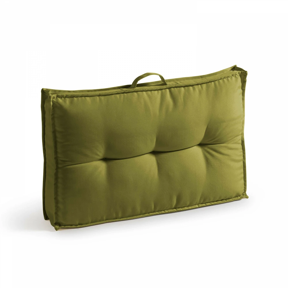Coussin Palette Dossier Polyester Kaki 60 X 40 X 12 Cm 1 Coussin Palette Dossier Polyester Kaki 60 X 40 X 12 Cm