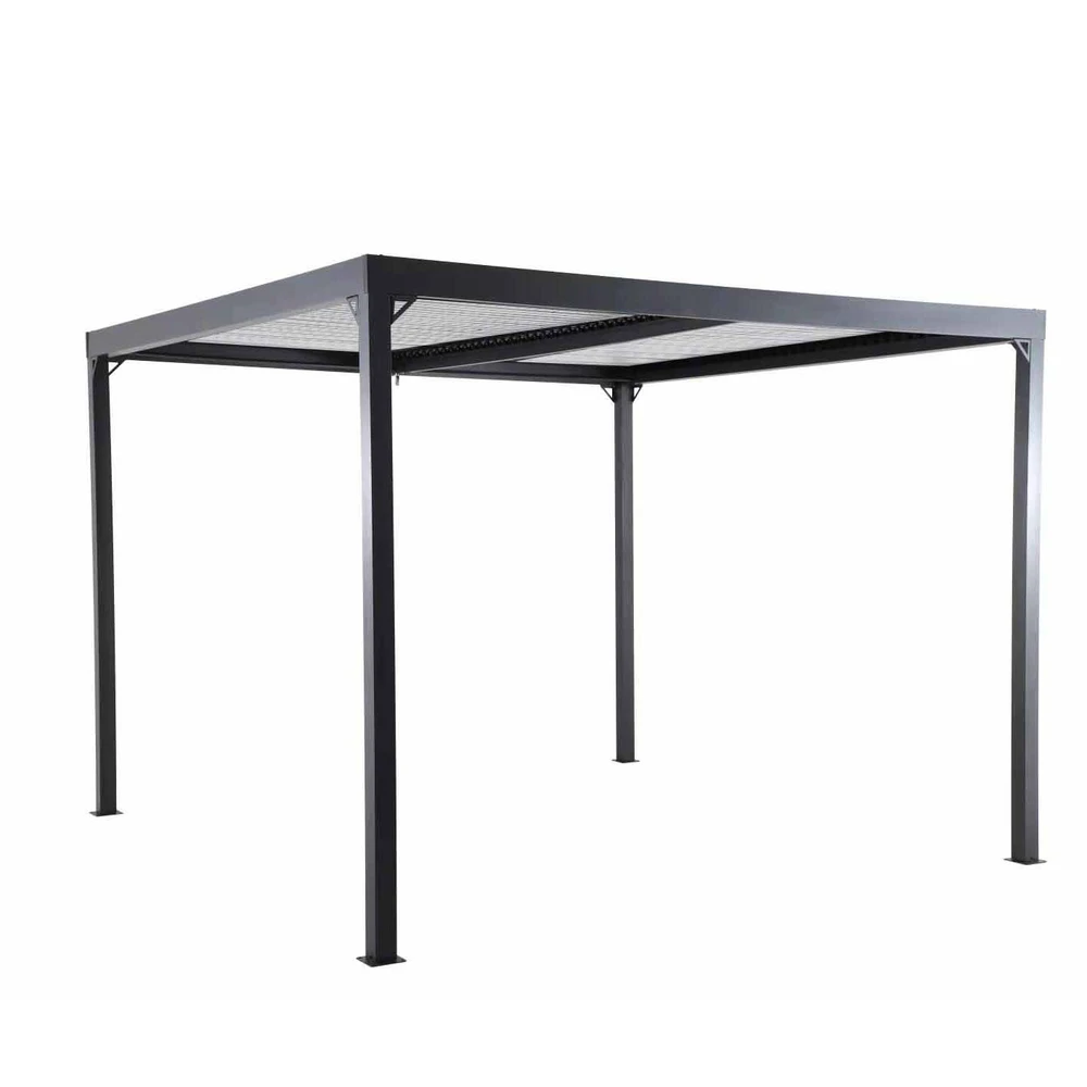 Tonnelle KIRO 300x300 Grise 1 Tonnelle KIRO 300x300 Grise