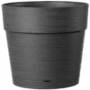Pot Vaso Save R à Réserve D'eau En Plastique Anthracite Ø29cm