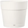 Pot Vaso Save R à Réserve D'eau En Plastique Bianco Ø29cm