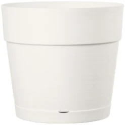 Pot Vaso Save R à Réserve D'eau En Plastique Bianco Ø29cm