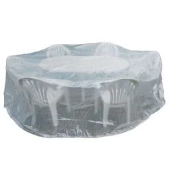 Happy People Housse Universelle De Protection D'ensemble Rond 320x93cm