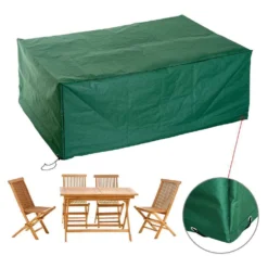 HOMCOM Housse De Protection Pour Salon De Jardin - L.210 X L.140 X H.80 Cm