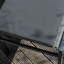 Lot De 2 Coussins Bain De Soleil Polyester Gris 186x53x5 Cm -Konst Decor Magasin a60d66c485926266