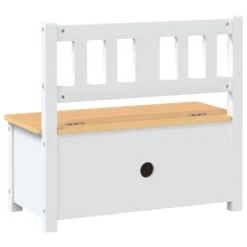 VIDAXL Banc De Rangement Pour Enfants Blanc Et Beige 60x30x55 Cm Mdf 11 VIDAXL Banc De Rangement Pour Enfants Blanc Et Beige 60x30x55 Cm Mdf -Konst Decor Magasin a66b71a89bd8ff10