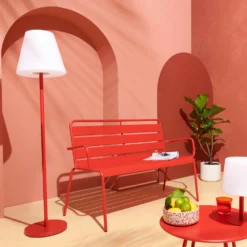 Lampadaire En Acier Rouge 5 Lampadaire En Acier Rouge -Konst Decor Magasin a7a83239889cf5a2