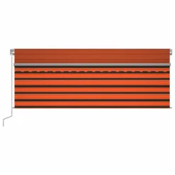VIDAXL Auvent Manuel Rétractable Avec Store 4x3 M Orange Et Marron 9 VIDAXL Auvent Manuel Rétractable Avec Store 4x3 M Orange Et Marron -Konst Decor Magasin a94aff6a2c13dcf9