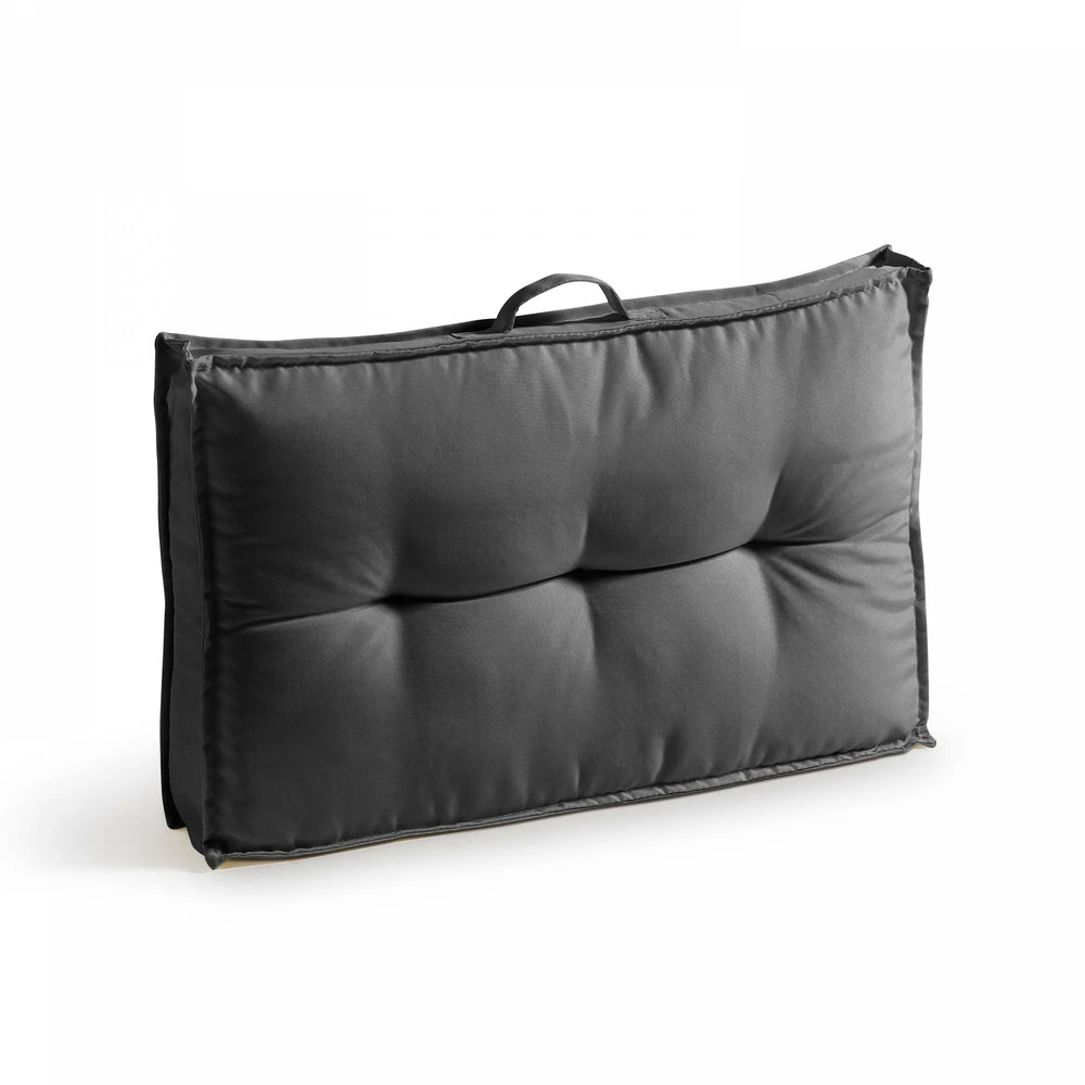 Coussin Palette Dossier Polyester Anthracite 60 X 40 X 12 Cm 1 Coussin Palette Dossier Polyester Anthracite 60 X 40 X 12 Cm