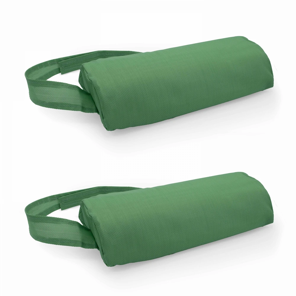 Lot De 2 Repose-têtes Pour Bain De Soleil Textilène Vert Cactus 1 Lot De 2 Repose-têtes Pour Bain De Soleil Textilène Vert Cactus